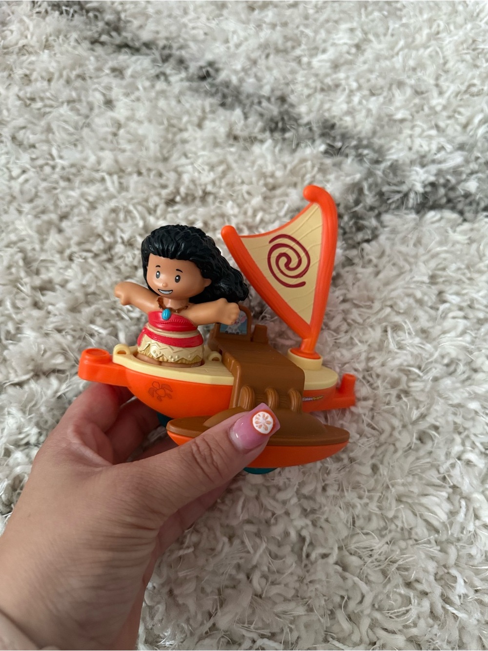 Fisher Price Little People Disney Princess Moana Parade Float EUC
